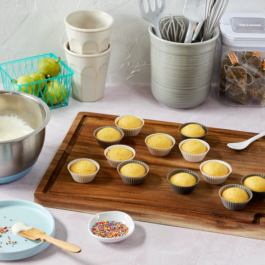 Silicone Muffin Pan 12-cup Cook'n'chic® Thick & Non-stick Surface