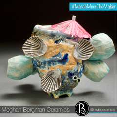 Ceramic Barnacle Cups | Meghan Bergman Ceramics | Meet The Maker Series