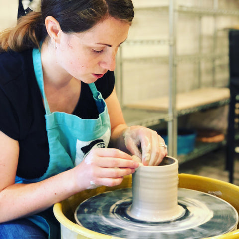 Pottery Class Near Me | Wheel Thrown Pottery & Handbuilding Workshops with Meghan Bergman Ceramics