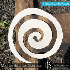 Spiral | About The Artist | Meghan Bergman Ceramics | Meet The Maker Series