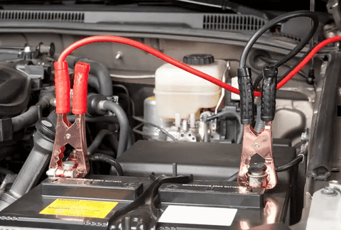 what color is positive on a car battery