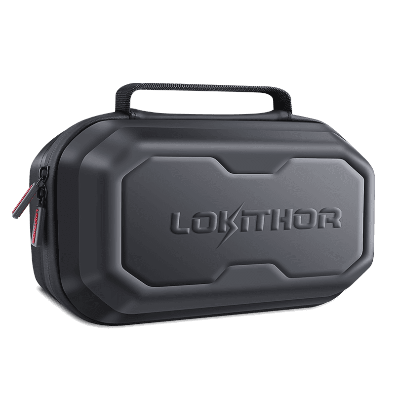 LOKITHOR JA400 1750A 12V Jump Starter with Air Compressor, 60W Two