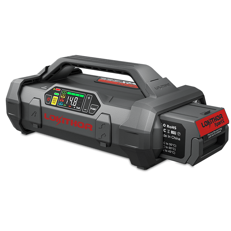 LOKITHOR AW401 2500A Jump Starter Air Compressor Review