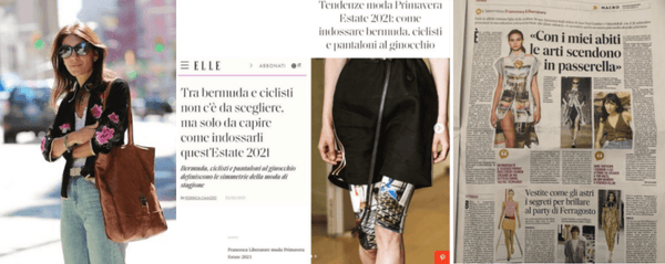 Fashion designs from Francesca Liberatore