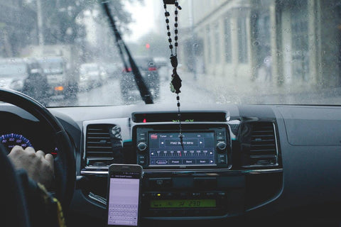 Driving in the rain