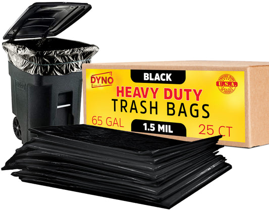 Amazon.com: Dualplex Black Trash Bags 30 Gallon, 100 Count, Black Garbage  Bag 33 Gallon, Heavy Duty 33” X 39” : Health & Household