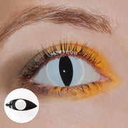 MYEYEBB White Cat Eye Colored Contact Lenses Contacts