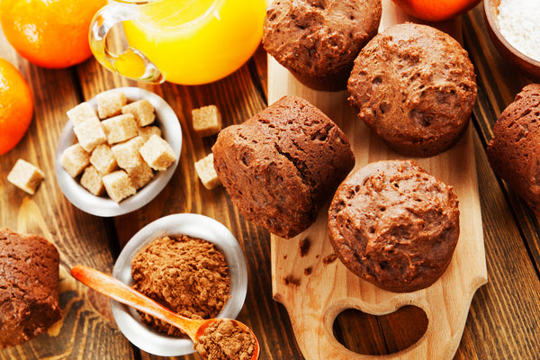 Cinnamon Raisin muffins in the Kitchen