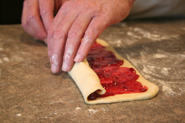 filled dough braid