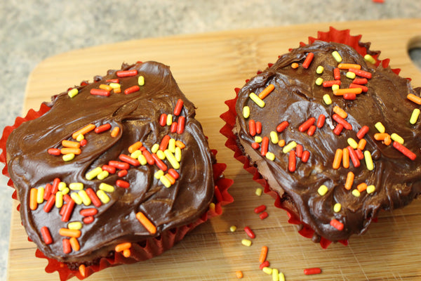 square brownie cupcakes