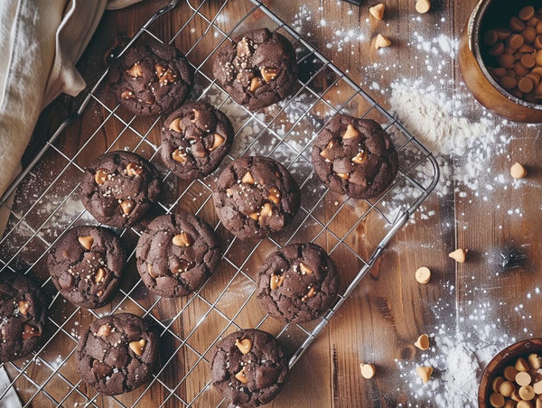 peanut butter chocolate cookies