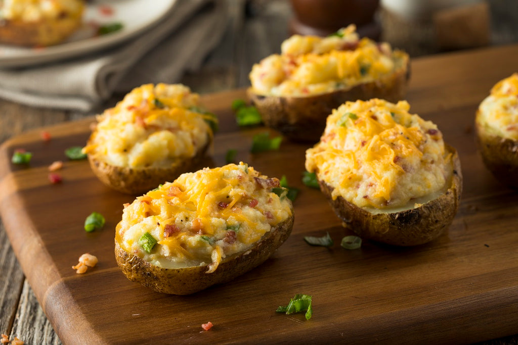 Twice baked potatoes