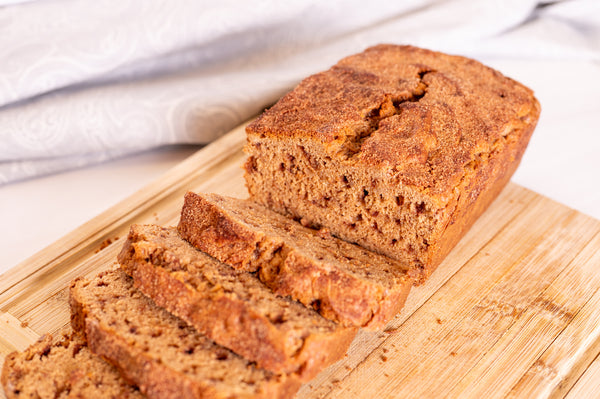 sliced snickerdoodle bread