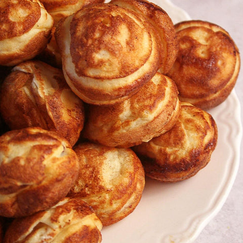 Cast Iron Aebleskiver Pan for Danish Stuffed Pancake Balls