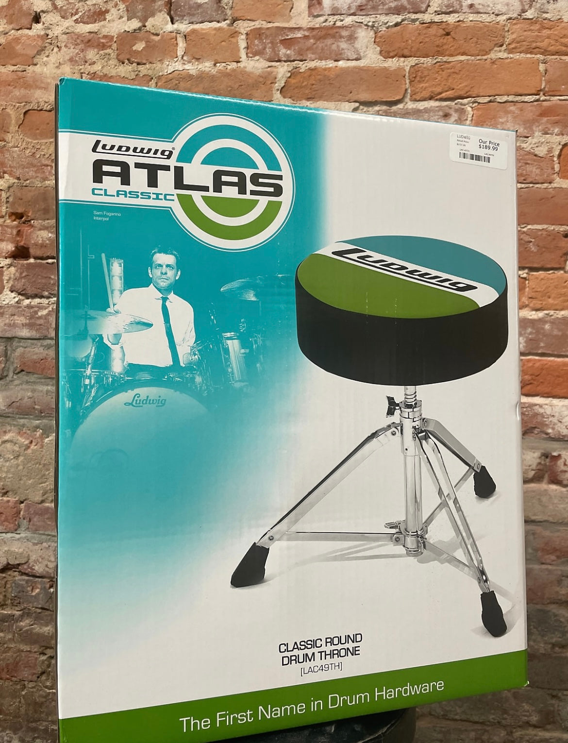 Ludwig LP51TH Pro Series Round Drum Throne (NEW) – Allen Music Shop