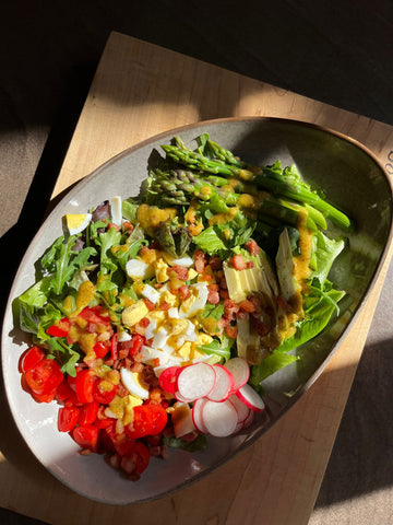 Longevity Salad Series: Cobb Salad with Spermidine-Rich Dressing