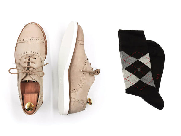 What socks to wear with derby shoes