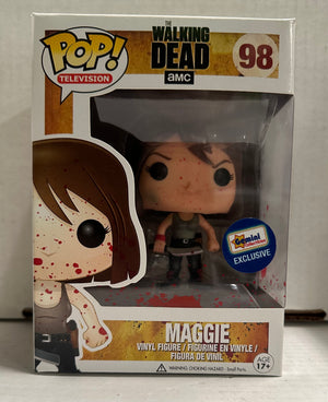 Funko POP Walking Dead Bloody Maggie (Gemini Exc.) - Darkside Records