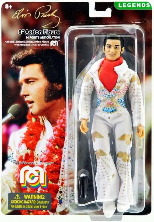 Mego Elvis Presley Aloha Jumpsuit 8" Action Figure (#3098)
