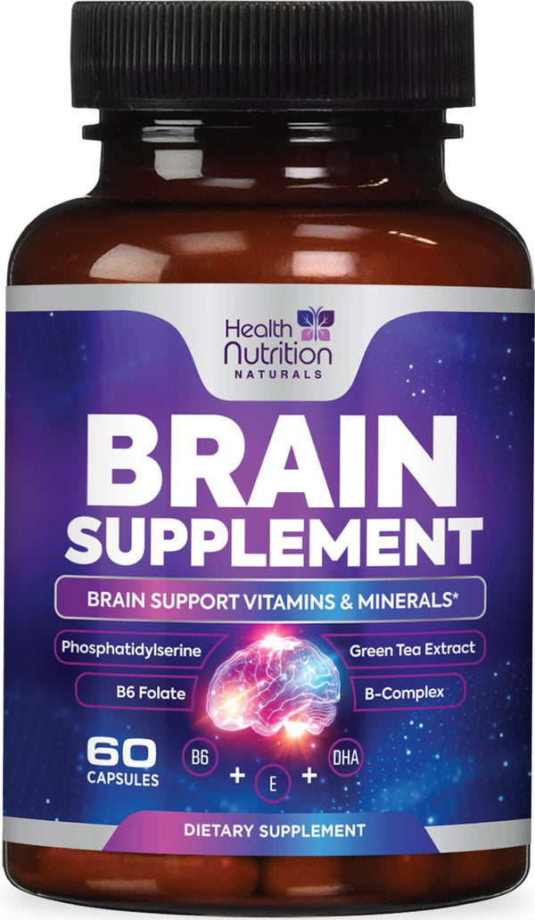 Neuro Plus Brain Booster Focus Supplement - Nootropic Memory Enhancement  Pills