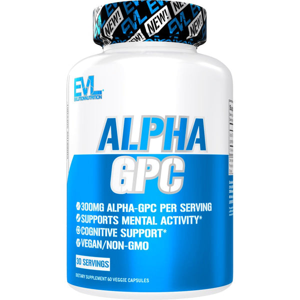 Alpha Brain Alpha GPC Choline 600Mg with Uridine 2-In-1 Nootropic Supp