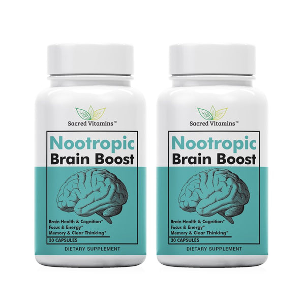 Brain Booster Nootropic Supplement 1000mg Support Focus Energy Memory &  Clarity