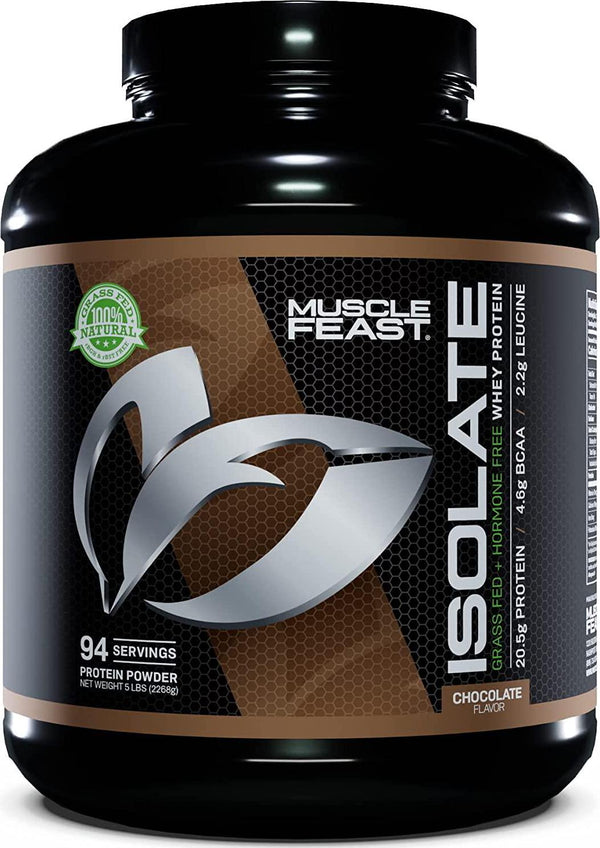 Muscle Feast Grass Fed Whey Protein Isolate All Natural And Hormone Fr