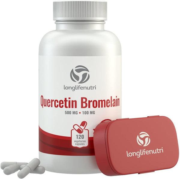 BROMELUX Anti-Bruising Supplement I Bromelain & Quercetin Complex