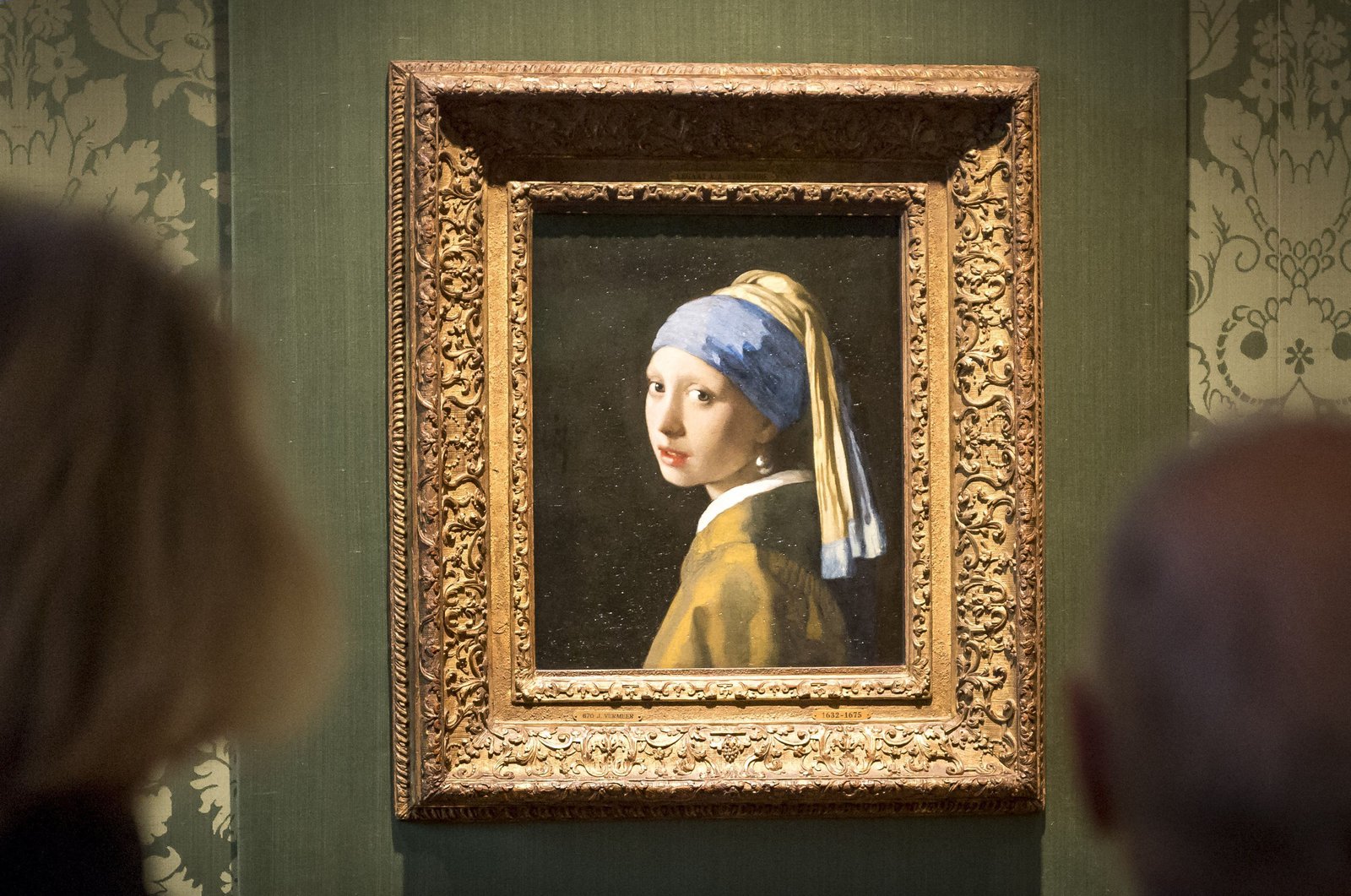 Dutch painter, Johannes Vermeer's painting "Girl with a Pearl Earring