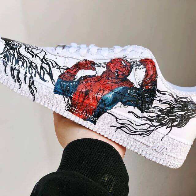 Spiderman Design Sneakers