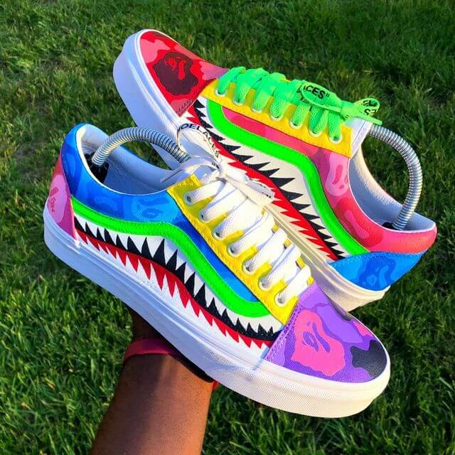 Vans Bape Freestyle Sneakers