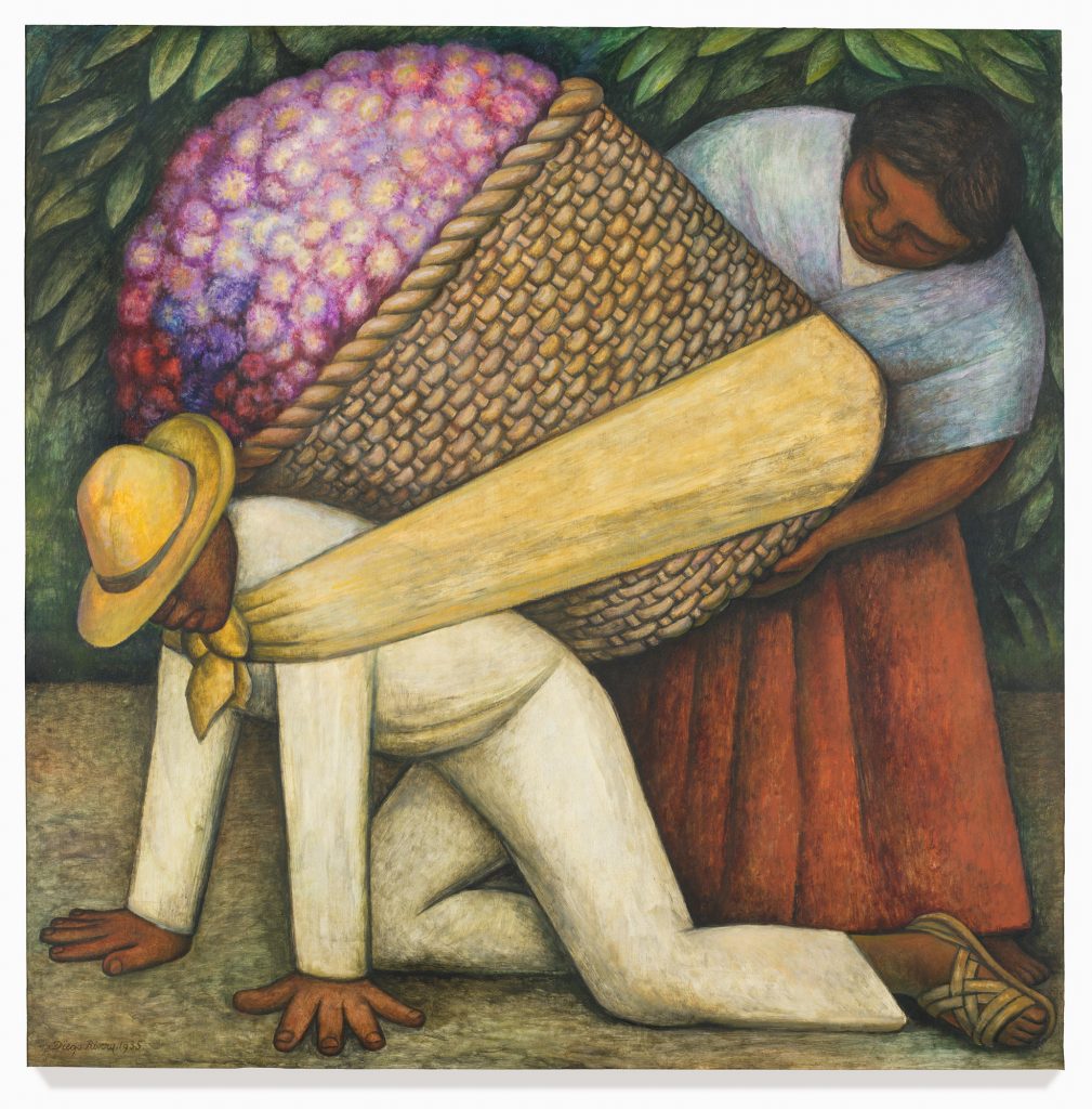 Diego Rivera, Flower Carrier (1935). Courtesy of SFMOMA