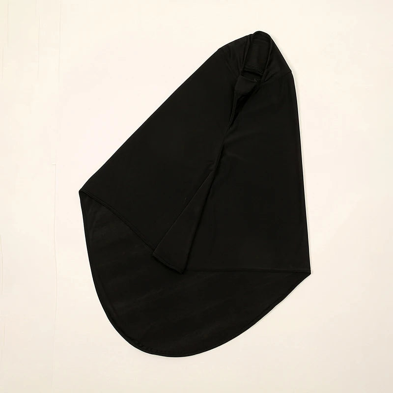 Malay Double Chin Undercap with Crystal Hemp Bonnet