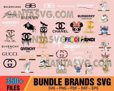 350+ Fashion Brand Logo Bundle Svg, Trending Svg, Logo Brand Svg | Svg ...