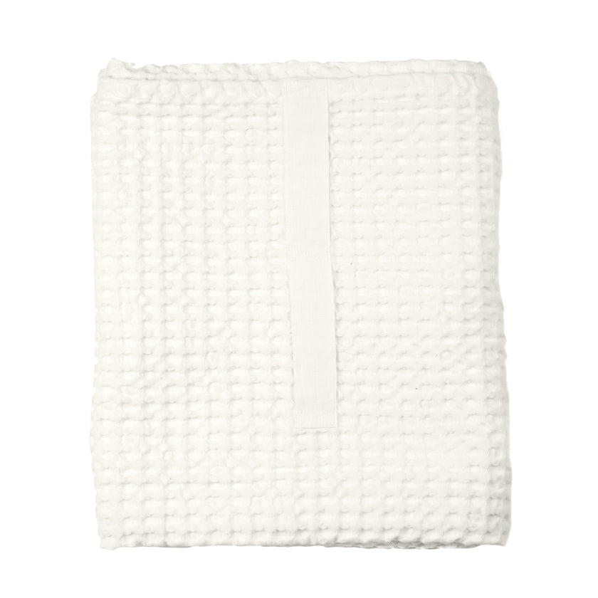 Big Waffle Hand Towel - 200 Natural white