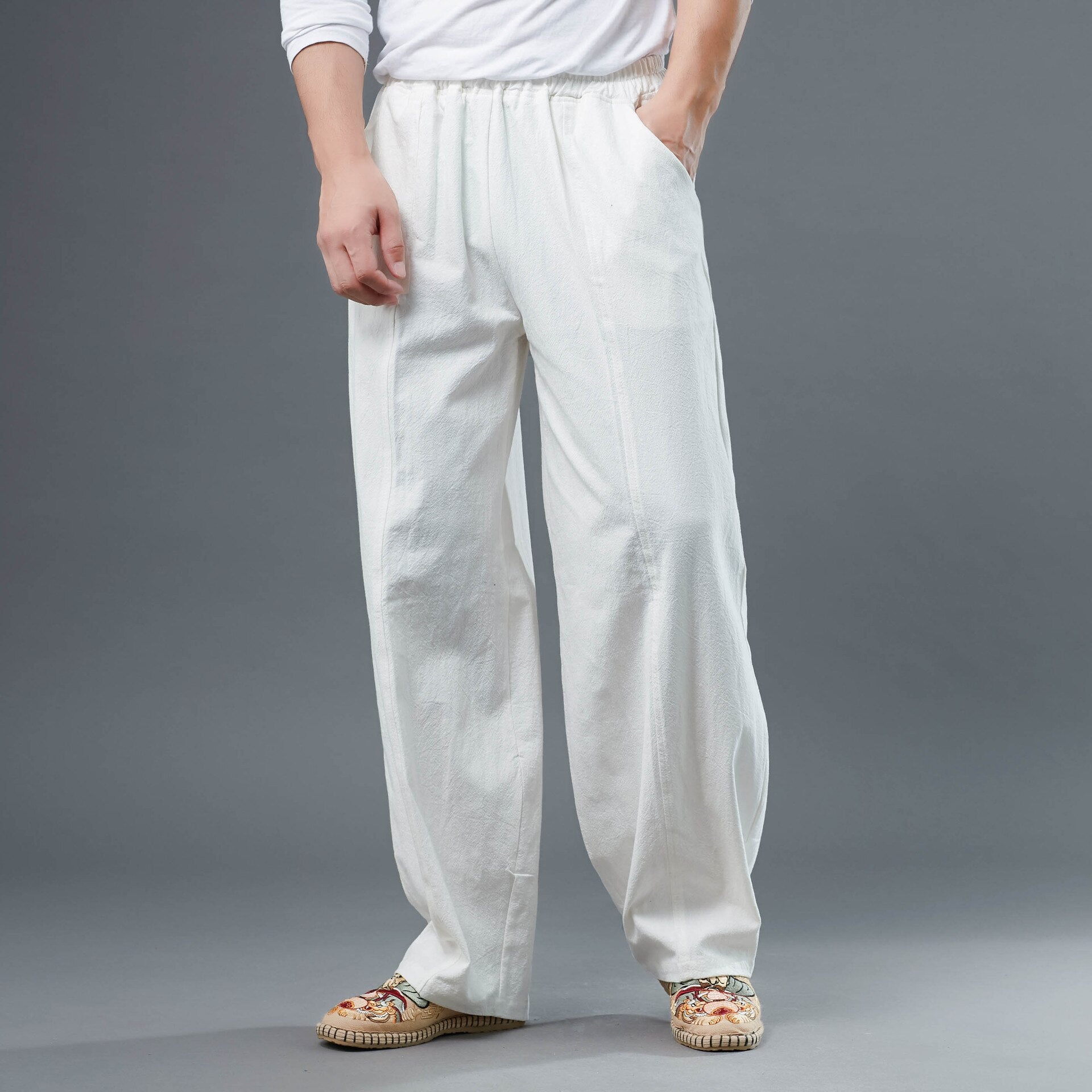 Emperor's Heaven & Earth Qigong Pants (Pair with Robe) – Jade Empress Tech™