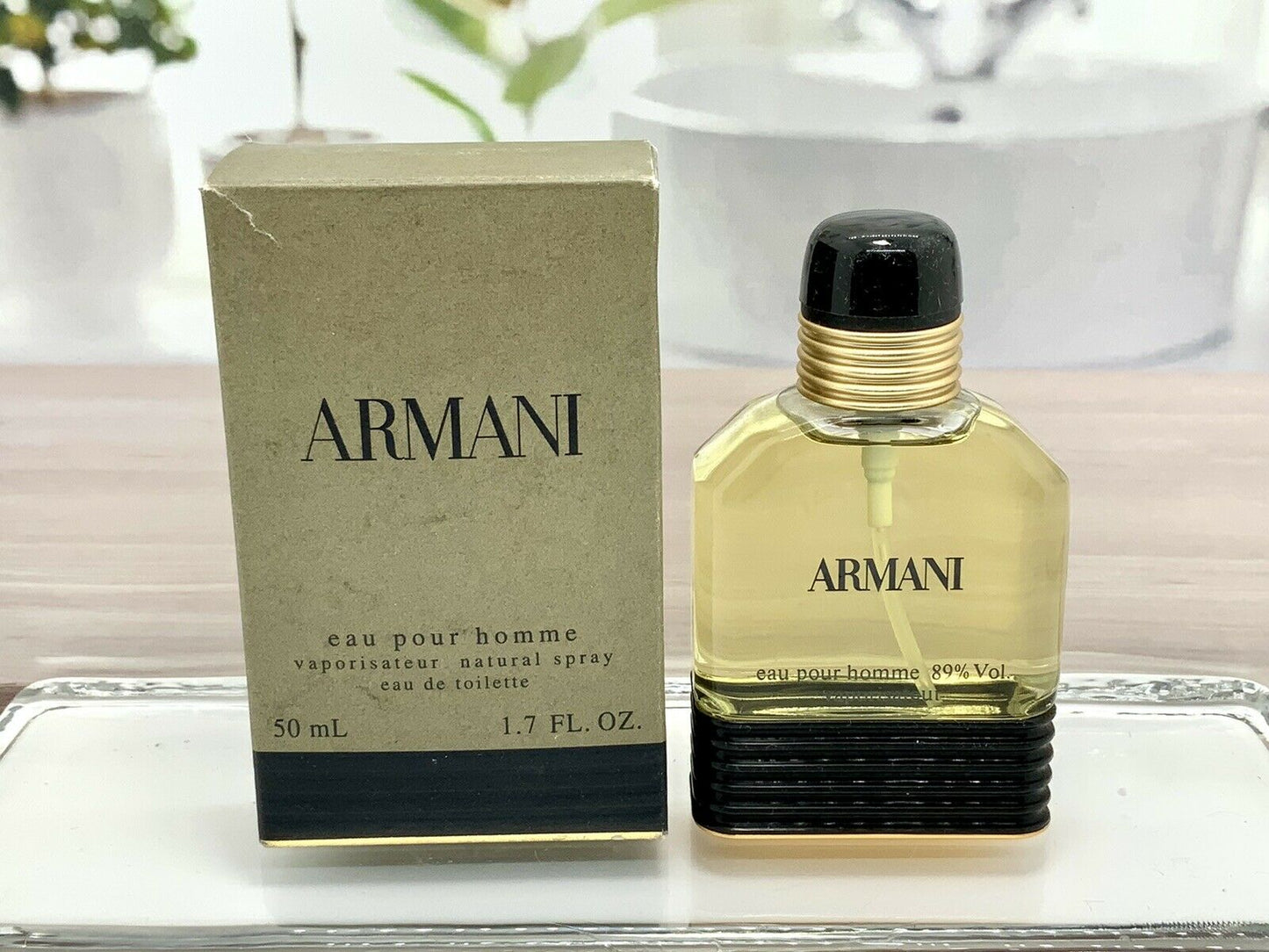 Armani Eau Pour Homme Cologne For Men EDT  oz Cosmair Vintage –  PerfumedVault