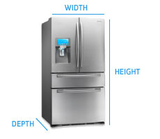 fridge-measure