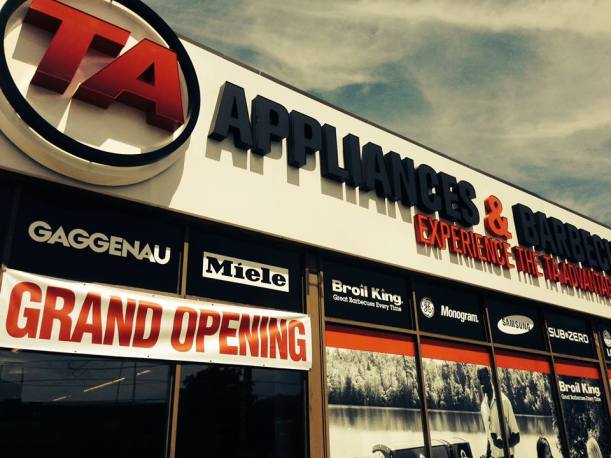 TA Appliance Mississauga Store. Picture via Facebook User Dave Weber