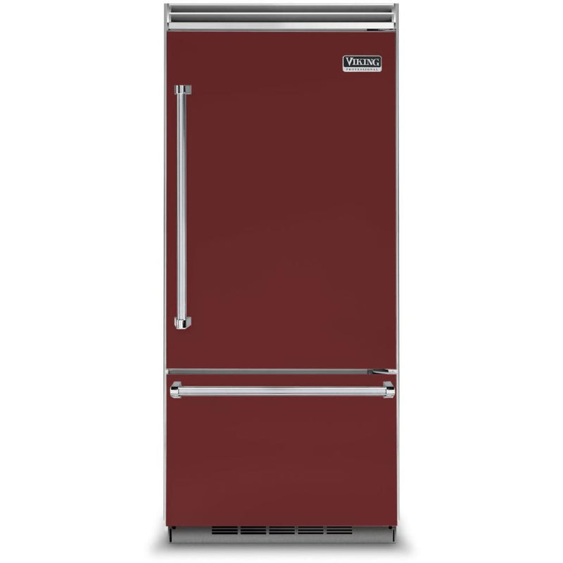 Viking 36-inch, 20.4 cu.ft. Built-in Bottom Freezer Refrigerator with  Plasmacluster™ Ion Air Purifier VCBB5363ERRE IMAGE 1