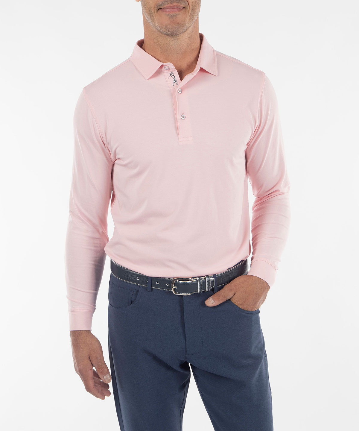 Signature Ultra Light Melange Polo - Bobby Jones