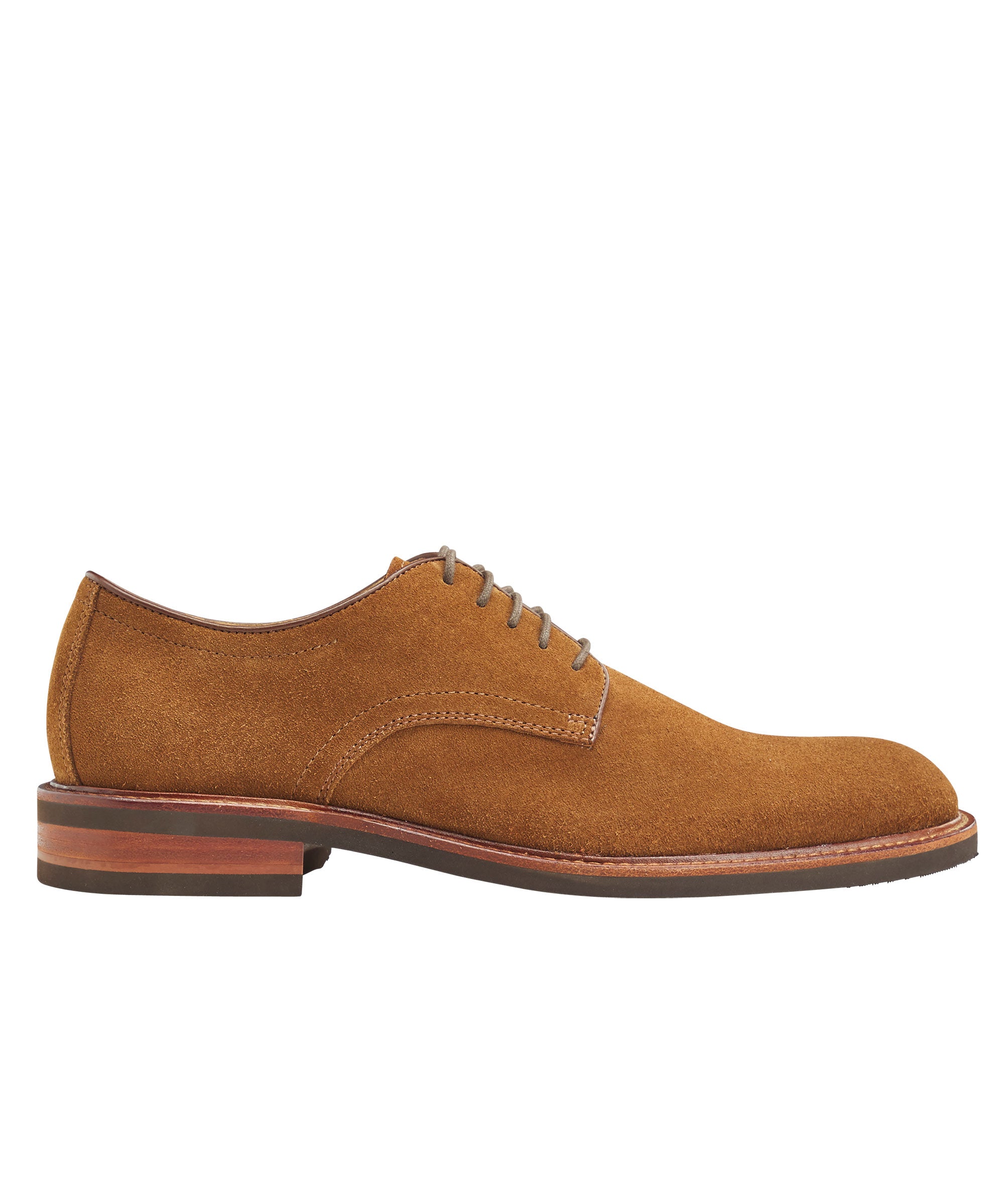 Trask Landry English Suede Oxford - Snuff - Bobby Jones