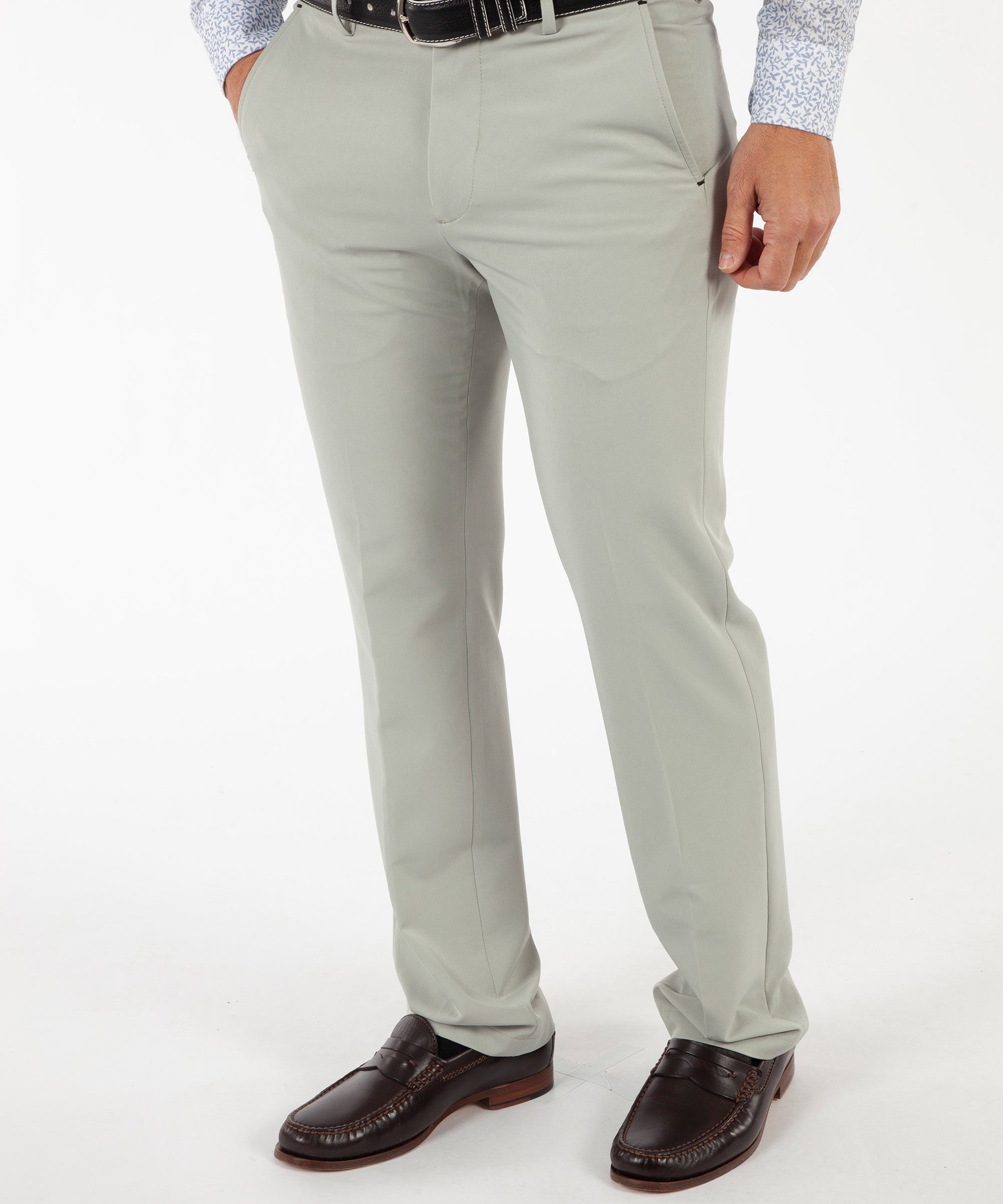 Murano Wardrobe Essentials Evan Extra Slim Fit Flat Front Tapered Leg Chino  Dress Pants