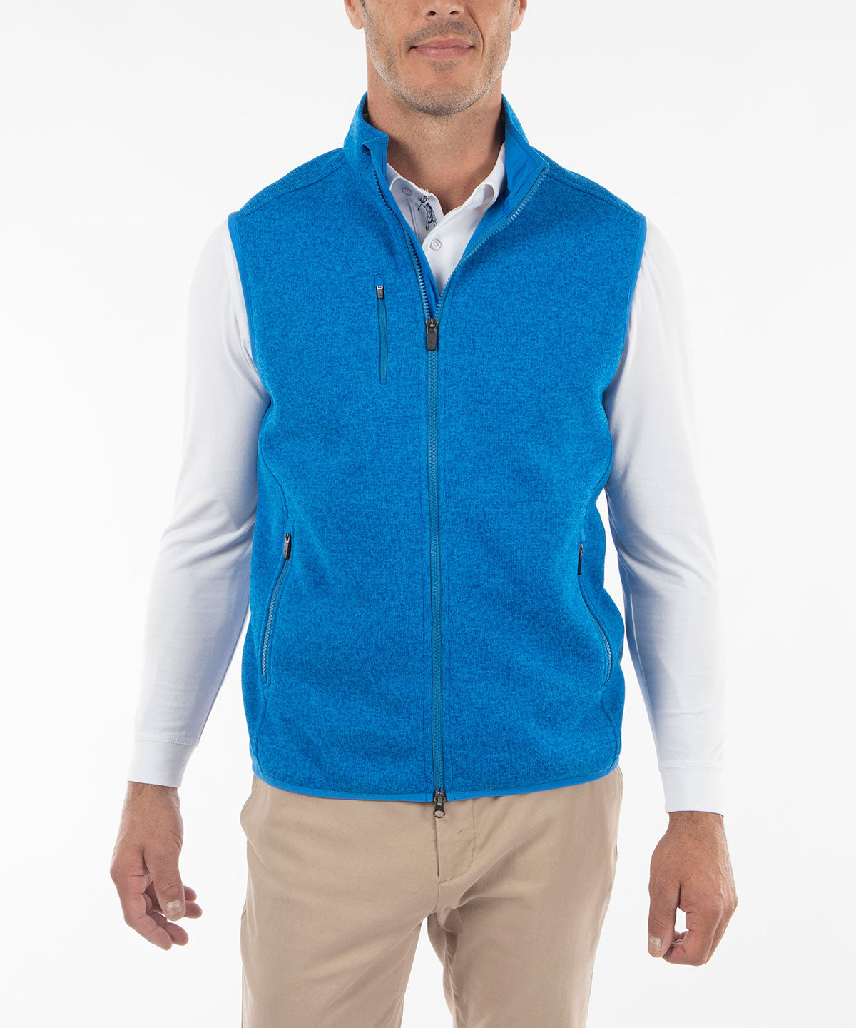 PERVERZE パーバーズ Zipped Fleece Vest-