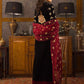 Rosemeen Faux georgette Heavy Embroidered Pakistani Suit (Unstitched) Ethenika.in