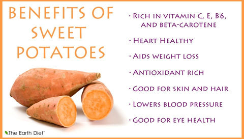 Sweet potato is good for weight loss - Chef cookware