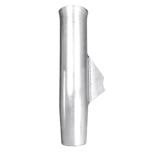 Tigress Weld On Aluminum Flared Rod Holder w/Blade Mill Finished 10inches [66244]