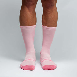 winkel Huisdieren Rondsel light pink premium cycling socks - model Suntan.