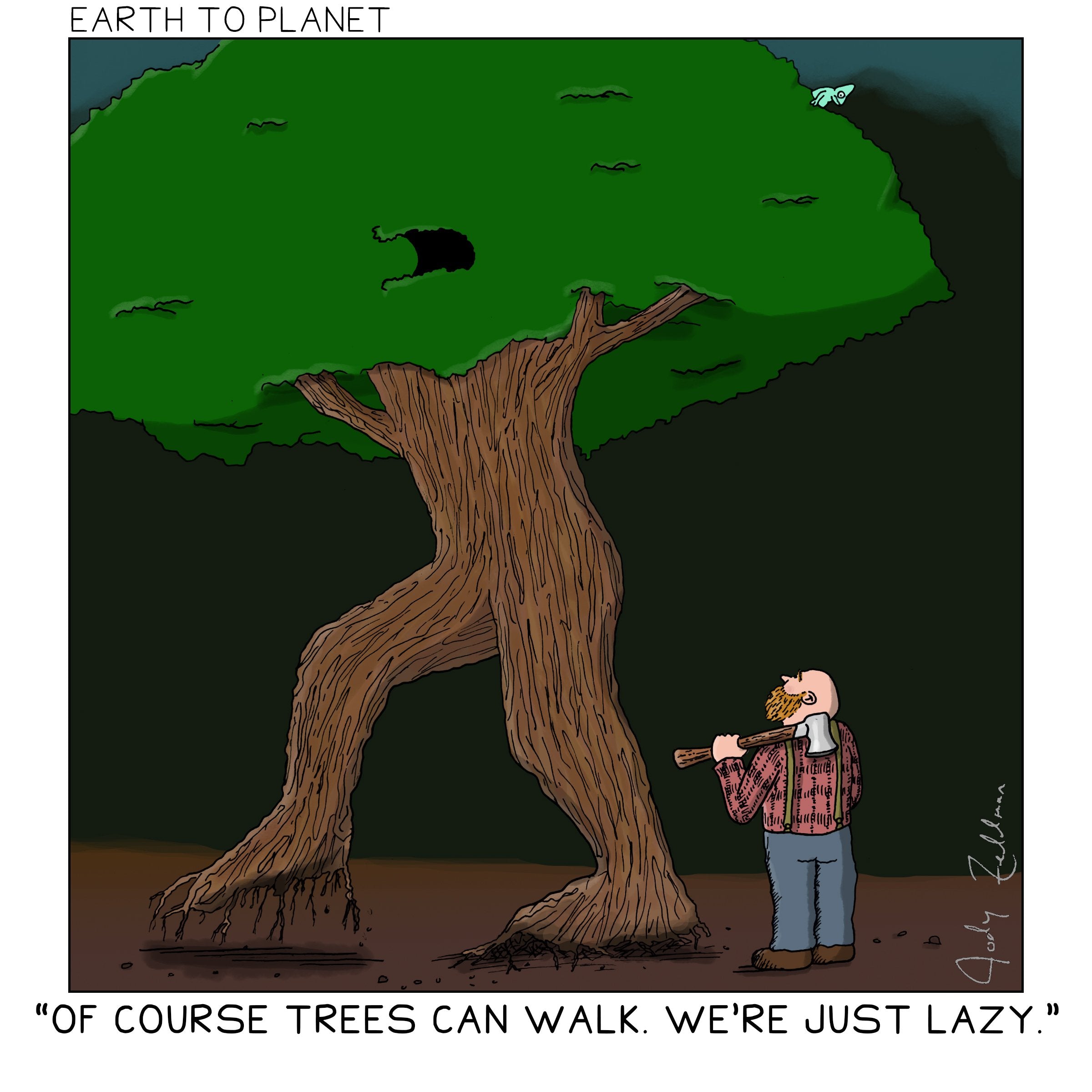 Walking tree