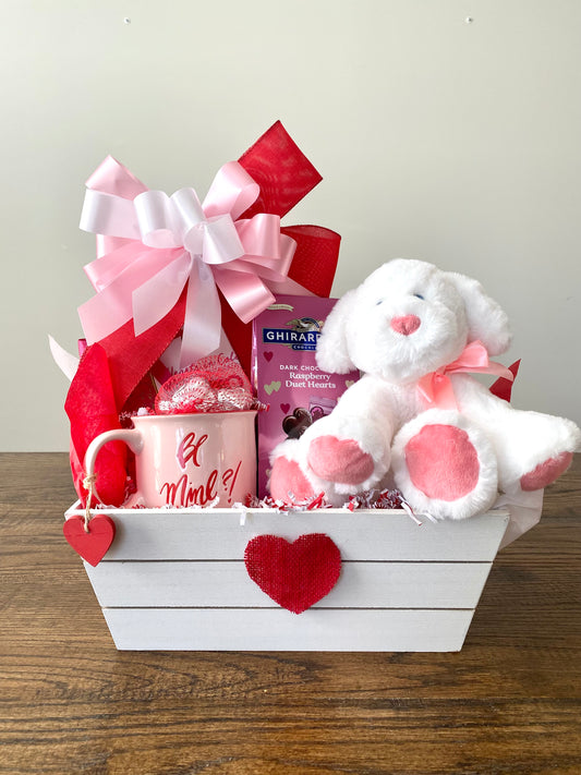 Valentine Indulgence Gift Basket  A Gift Basket Full – A Gift